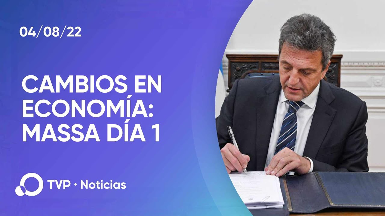 Massa, ministro de Econom&iacute;a: d&iacute;a 1