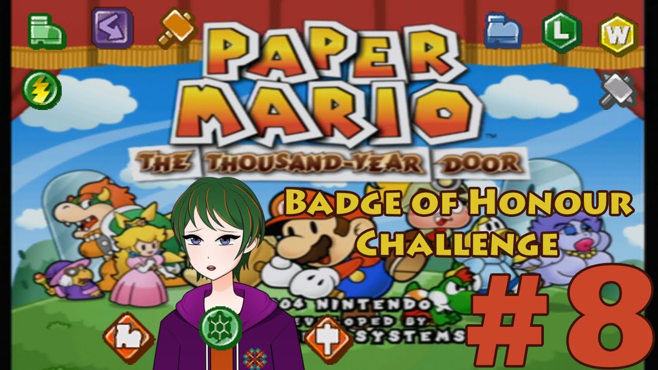 [Paper Mario TTYD][Badge of Honour Challenge] #8 This Train Ride Could Be Less Boring!