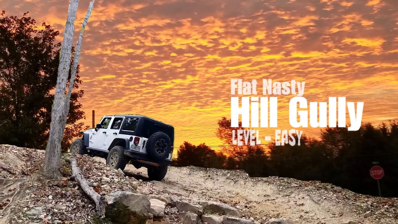 Jeeps on HG Hill Gully trail at Flat Nasty Oct 9, 2021