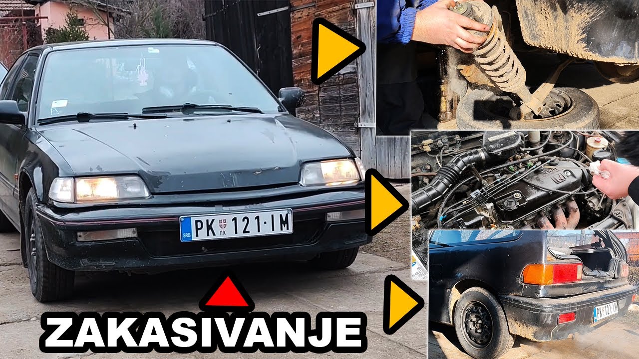 Zakasivanje Sa Mićom I Njegovim Civic-om ED6!