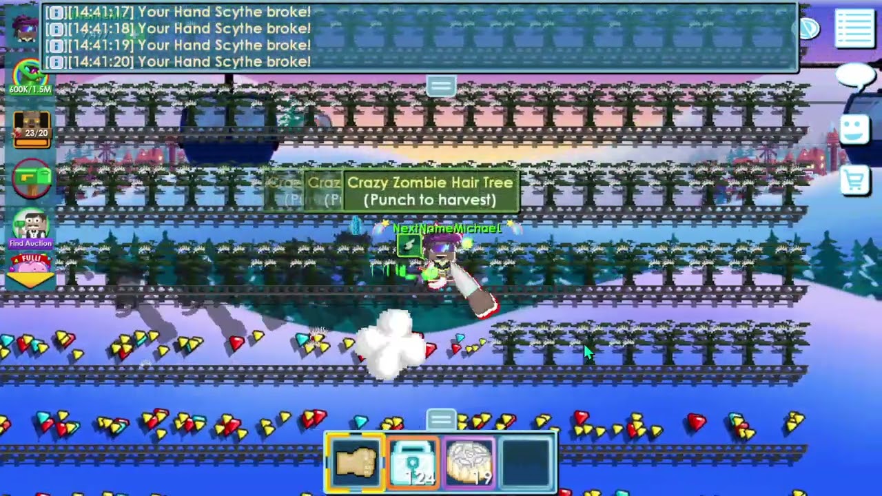 HARVESTING 250+ CRAZY ZOMBIE HAIRS, HAVING FUN!!