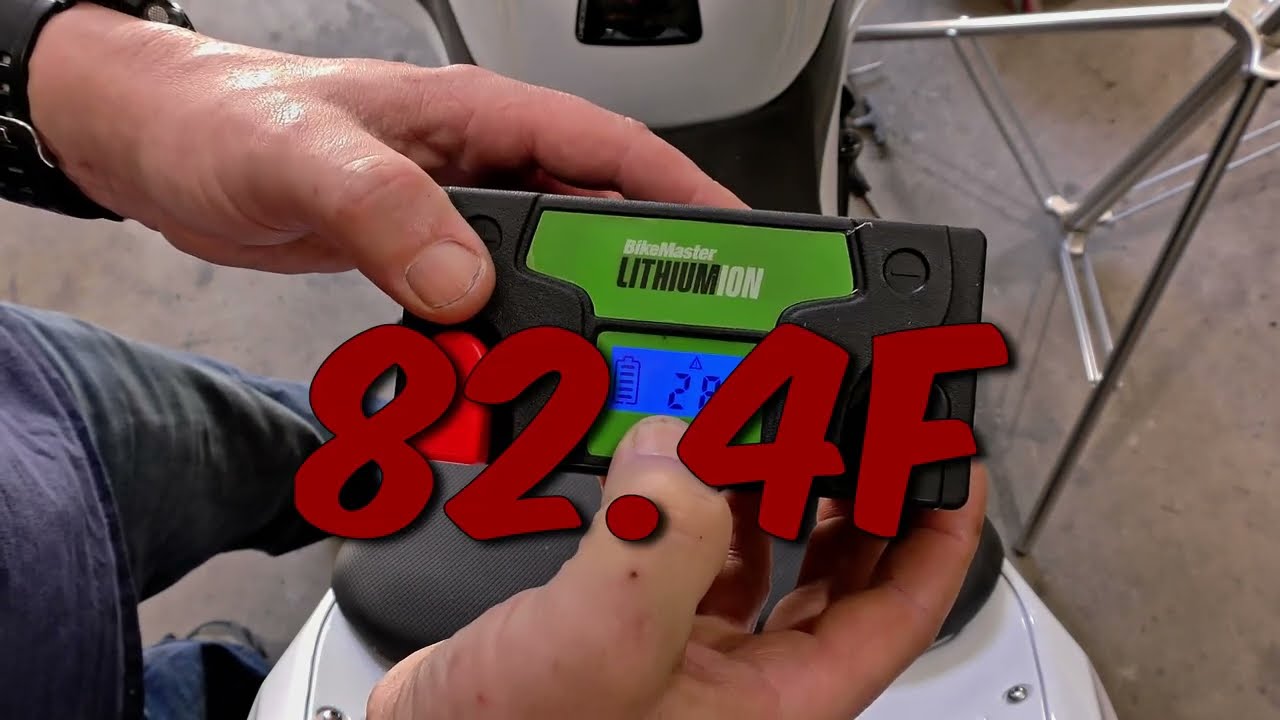 Kawasaki Ninja 400:  lithium battery installation