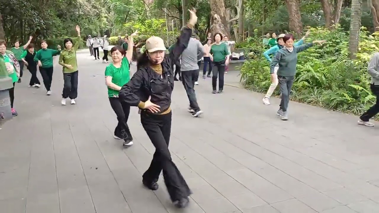 情深深雨濛濛  探戈    // 連秀芬  //   植物園晨舞    現教紀錄