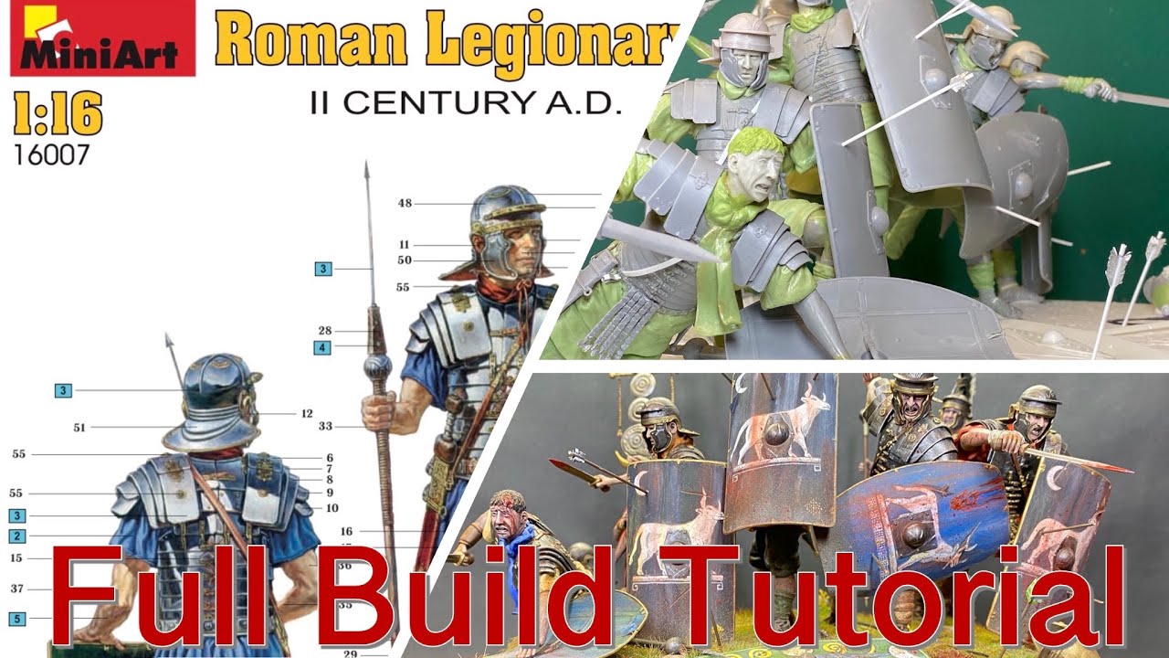 Last Stand of the IX Legion - Full Build Tutorial - 120mm Diorama.