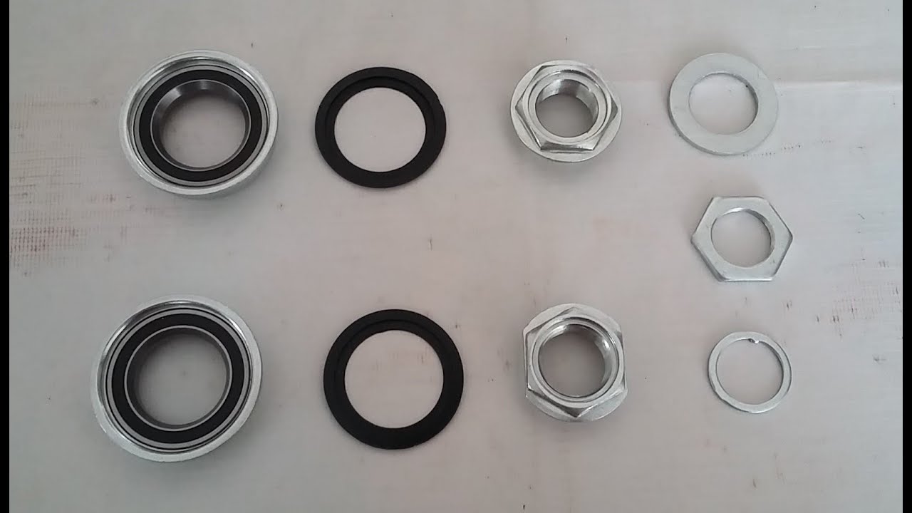 Tazas de Balero Sellado para Centro tipo Americano (Rulemanes) Viajes en Bicicleta.