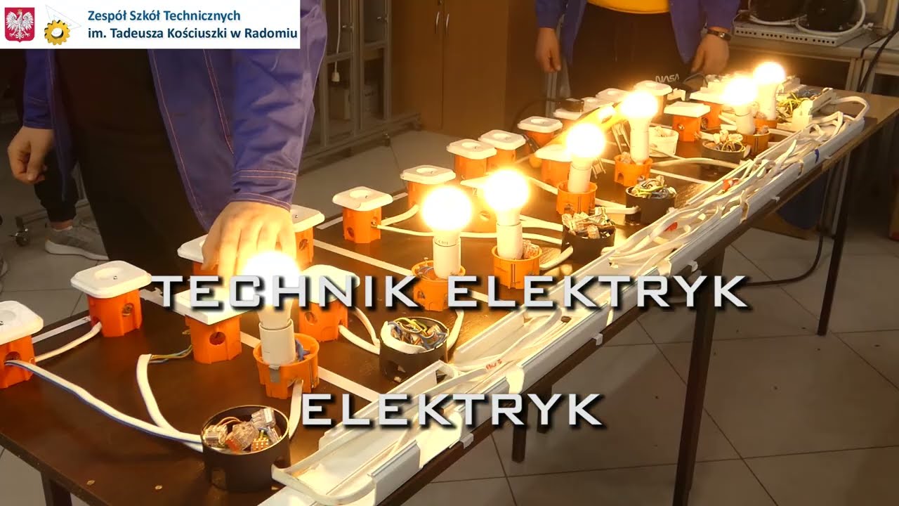Technik Elektryk, Elektryk w Zespole Szkół Technicznych im. T. Kościuszki w Radomiu