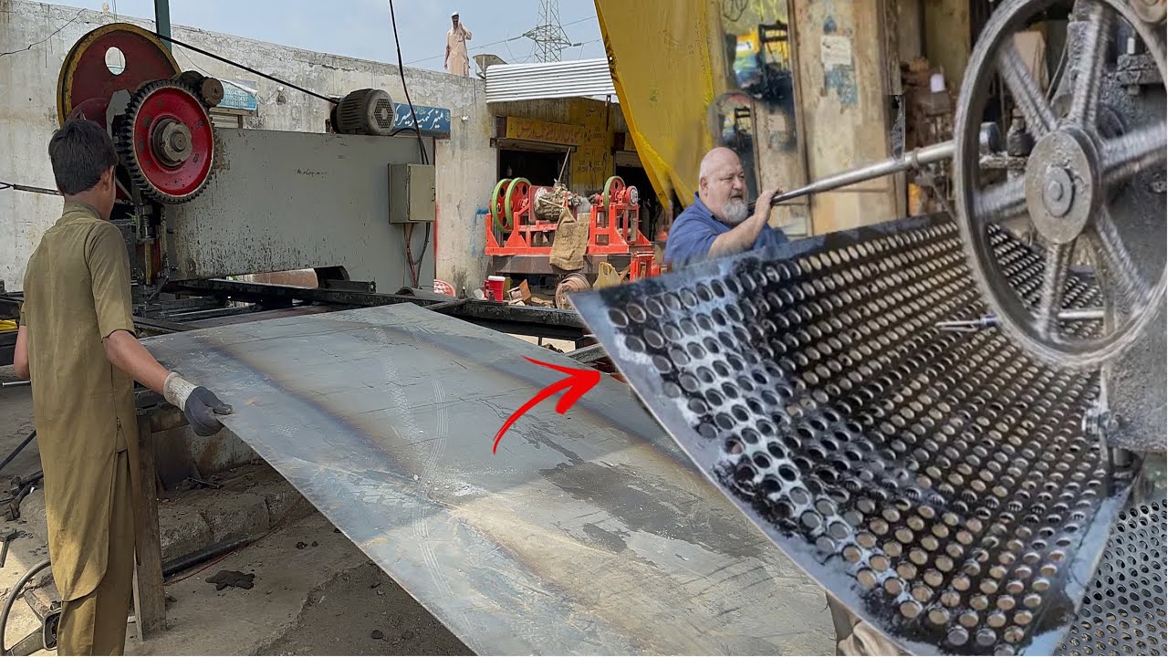 Durable Steel Mesh Manufacturing for Rock Crusher Plant 
