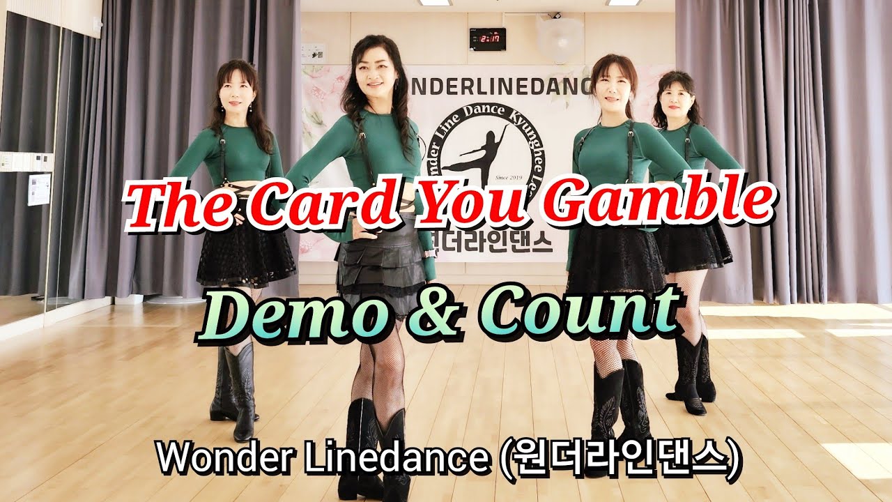 The Card You Gamble (High Improver) / Line Dance (Demo & Count) / Gary O'Reilly (IRE) - January 2024