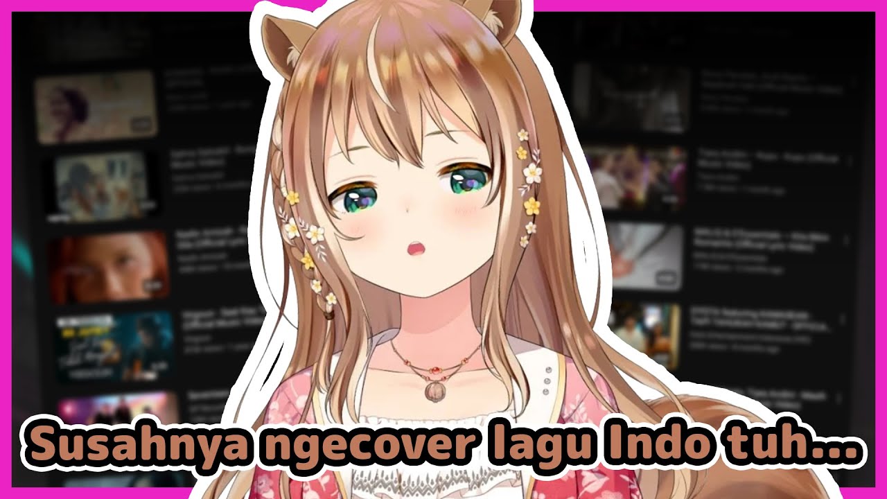 Alasan kenapa HoloID masih kurang banyak ngecover lagu-lagu Indonesia【Ayunda Risu Clip】