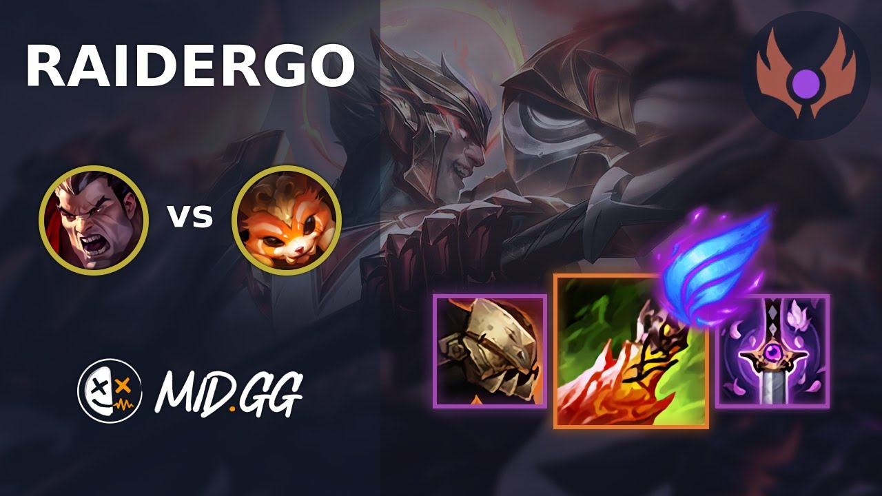 MID.GG: [ RaiderGO ] Darius TOP vs Gnar | EUW MASTER | LOL Season 2025