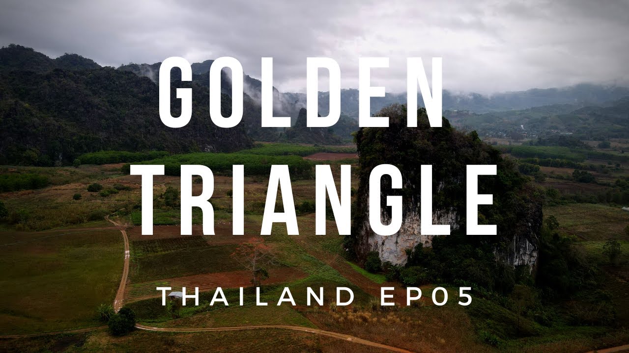 Road trip around the GOLDEN TRIANGLE in Thailand | 4K VIDEO