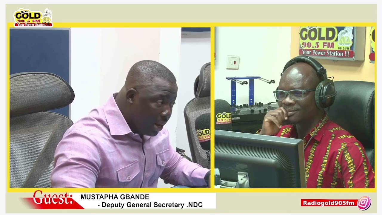 NDC Deputy General Secretary Mustapha Gbande's MIND-BLOWING insights on Galamsey