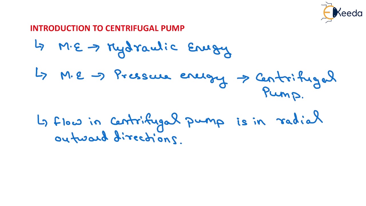Introduction to Centrifugal Pump - Centrifugal Pumps - Applied Hydraulics