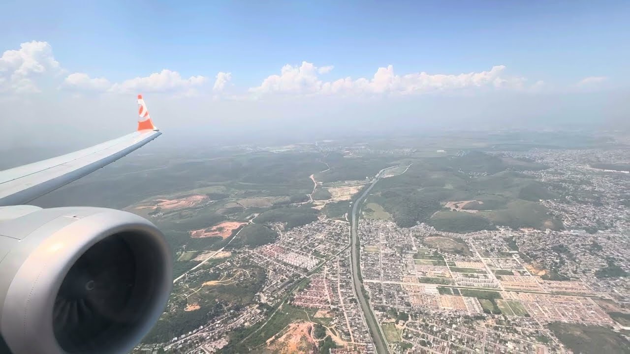Pouso no Galeão - Boeing 737MAX8 GOL
