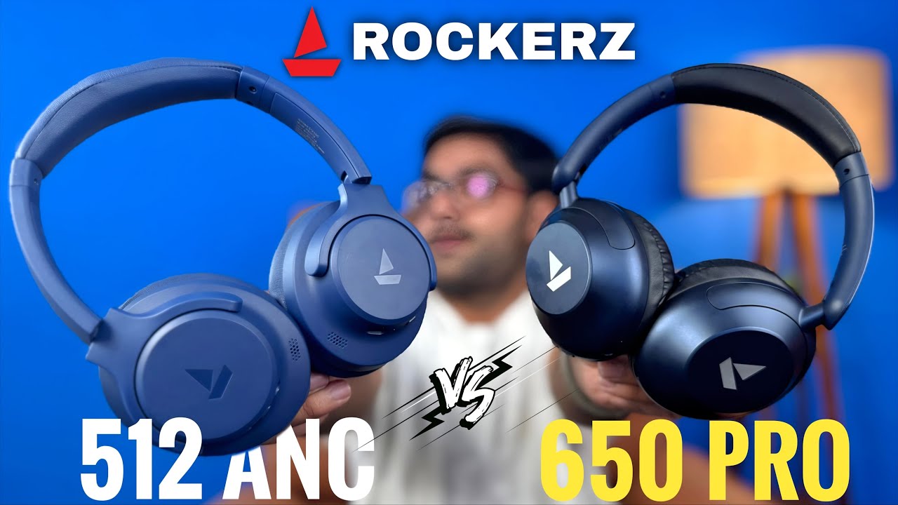 boAt Rockerz 512 ANC VS boAt Rockerz 650 Pro Headphone ⚡⚡ Which One Should You Buy ??