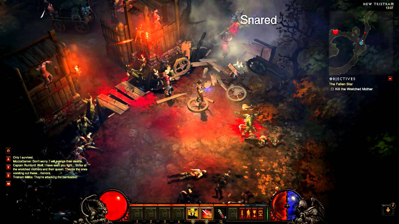Diablo 3 - Walkthrough: Act 1, - Quest 1: The Falling Star [HD]!