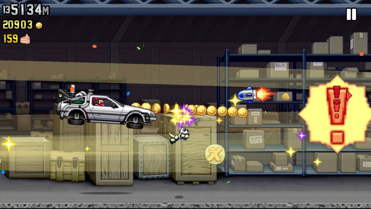 Jetpack Joyride - The Invincible Delorean Part 4 (10th Anniversary Event)