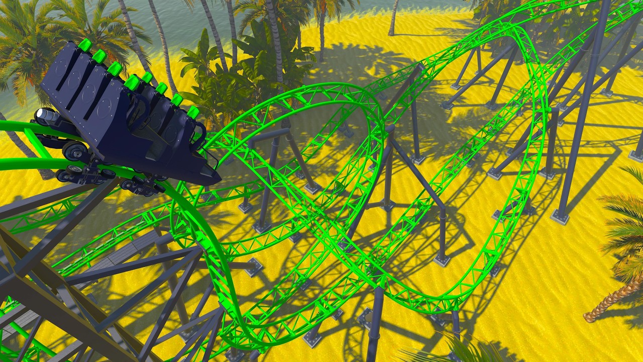 Lost | Compact Gerstlauer Eurofighter | NoLimits 2 + FVD++ | Coaster 149