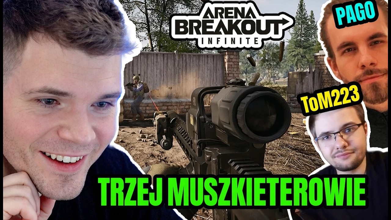 GUCIO ARENA BREAKOUT Z PAGO I TOMEM - TRZEJ MUSZKIETEROWIE - ABSOLUTNE KINO #h2p_gucio