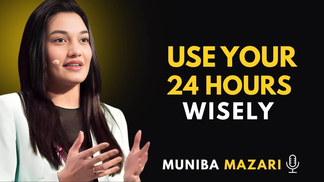 Use Your 24 Hours Wisely - Muniba Mazari Motivational Speech