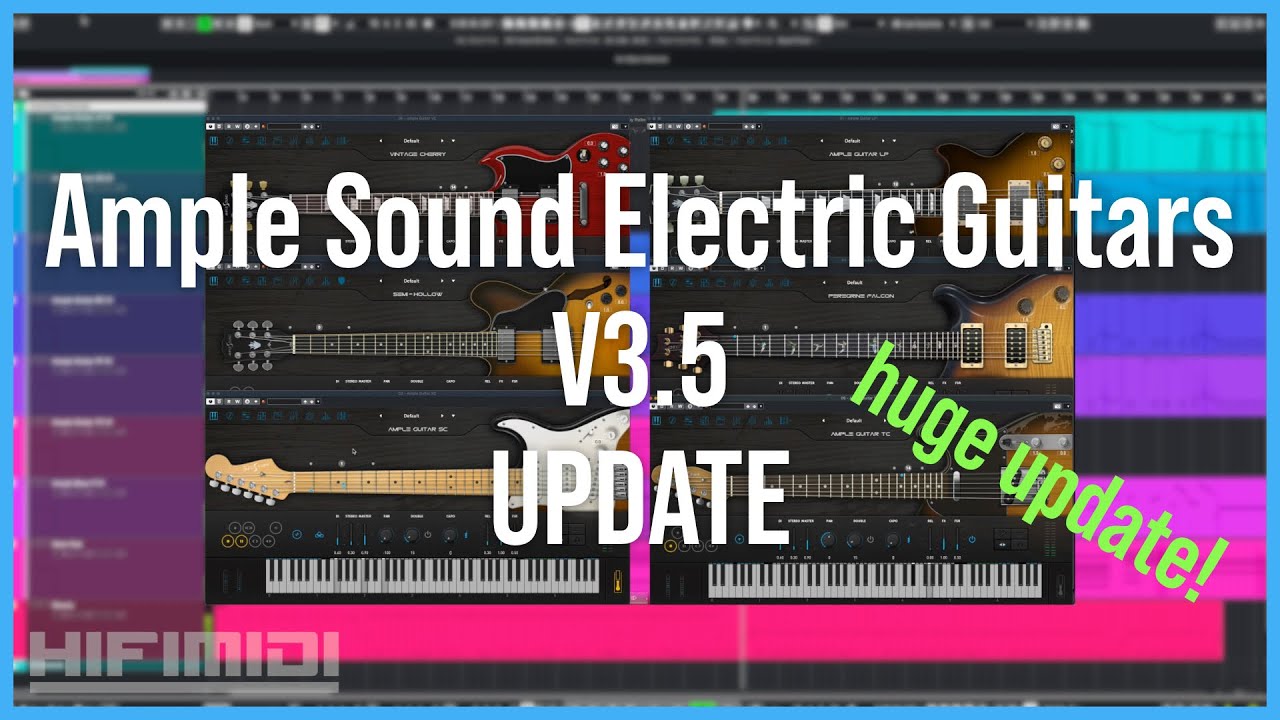 Ample Sound | Electric Guitars  V3.5 Update | Demo & Review