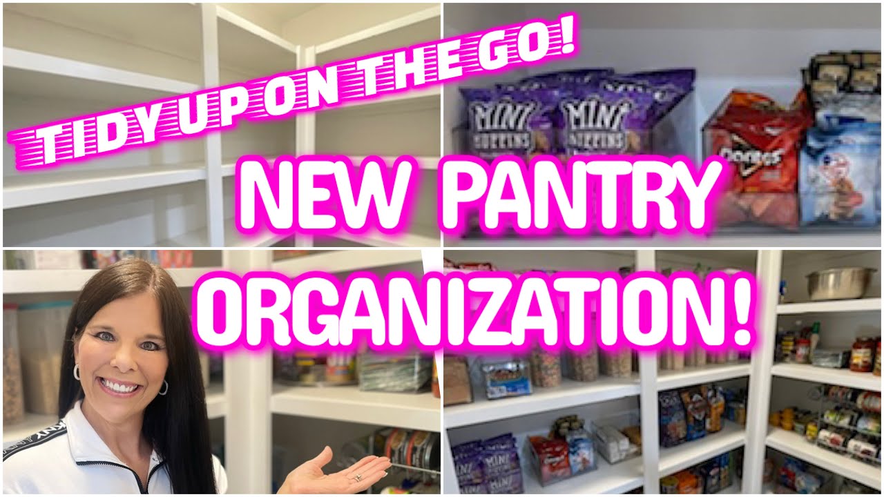 PANTRY ORGANIZATION | PANTRY MAKEOVER #kitchenorganization  #pantryorganizationideas #organizewithme