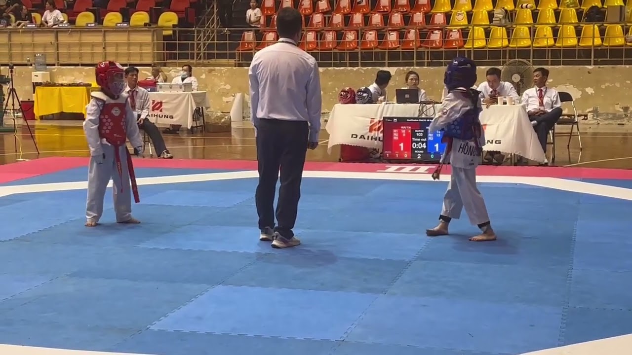 Chung kết Trần Ngọc Thảo My🥇 Giải Taekwondo Năng Khiếu Đại Hùng TPHCM 2026