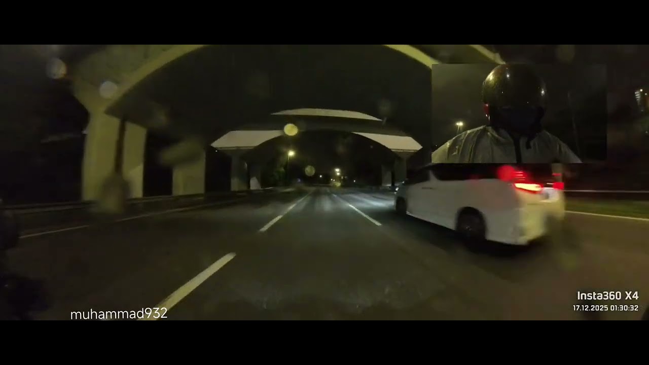 Insta360 X4 | Honda Vario 160 | 17/12/2025 #1 | Ke Mentari Court
