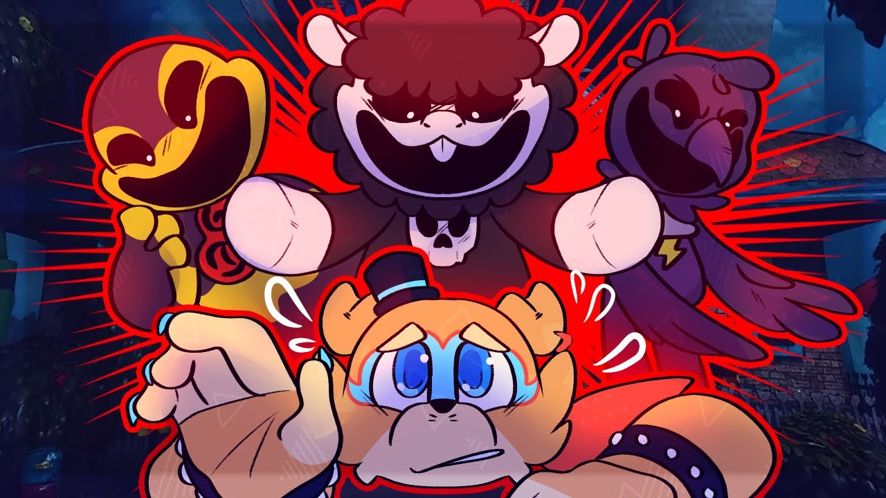 Glamrock Freddy Gets TRAPPED With The Nightmare Critters! In VRChat