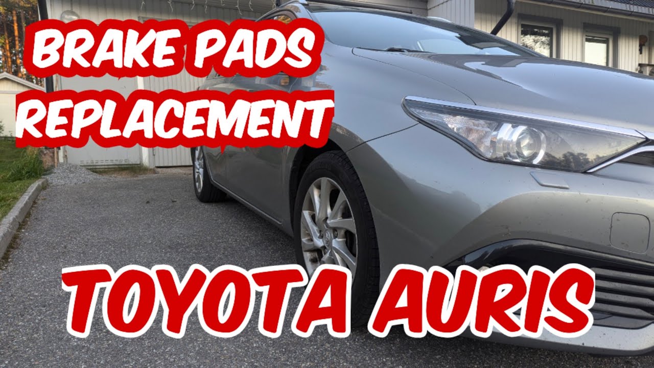Toyota Auris Front brake pads Replacement #replacement #brakepads #toyota