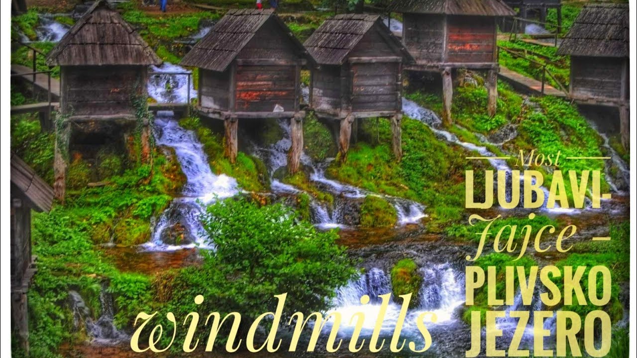 Jajce 2 Most Ljubavi-Jajce - Plivsko jezero Bosnia and Herzegovina