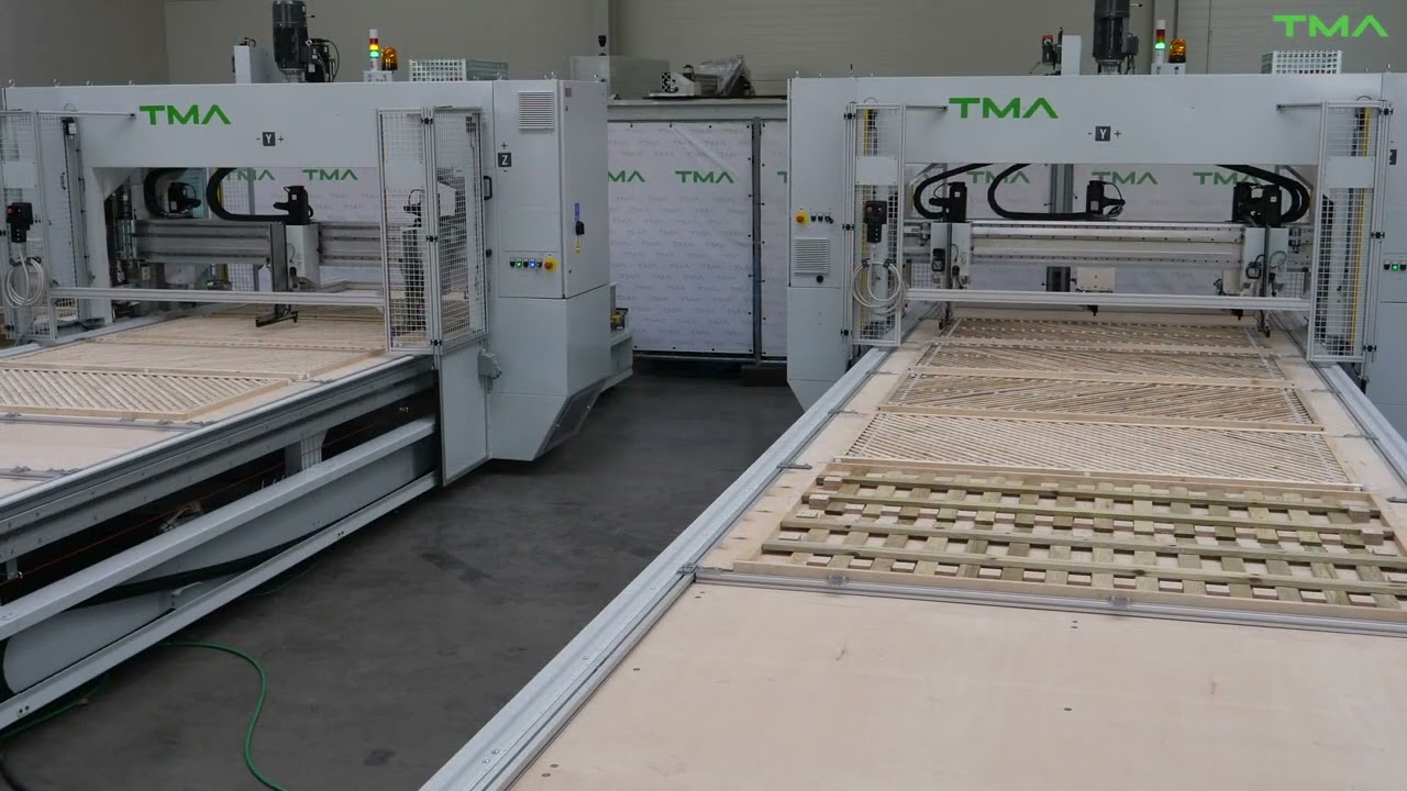 Dedicated automation - nailing and stitching robots