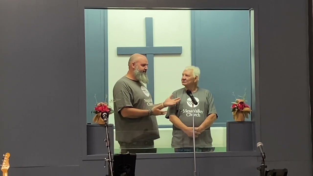 Baptism of Mike Klassen 9-10-23