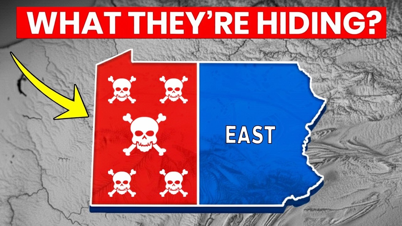 Why So Few Americans Live in Western Pennsylvania Compared to Eastern Pennsylvania