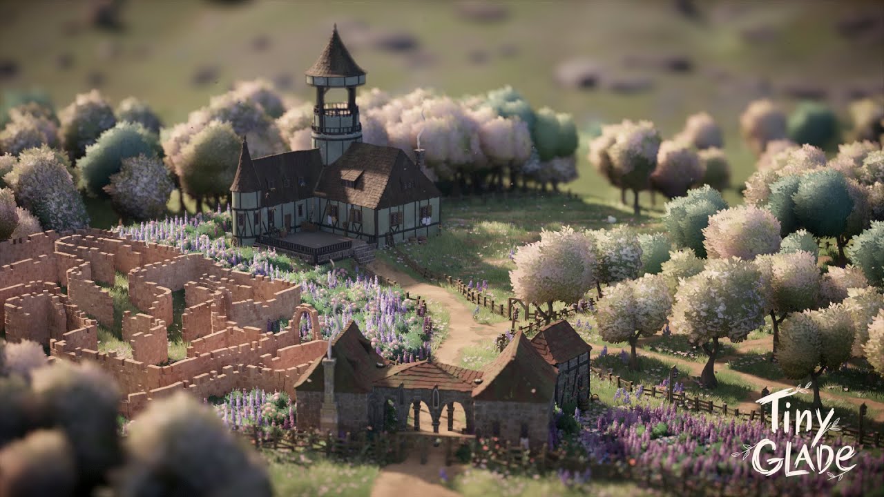Tiny Glade Build Walkthrough - Orchard