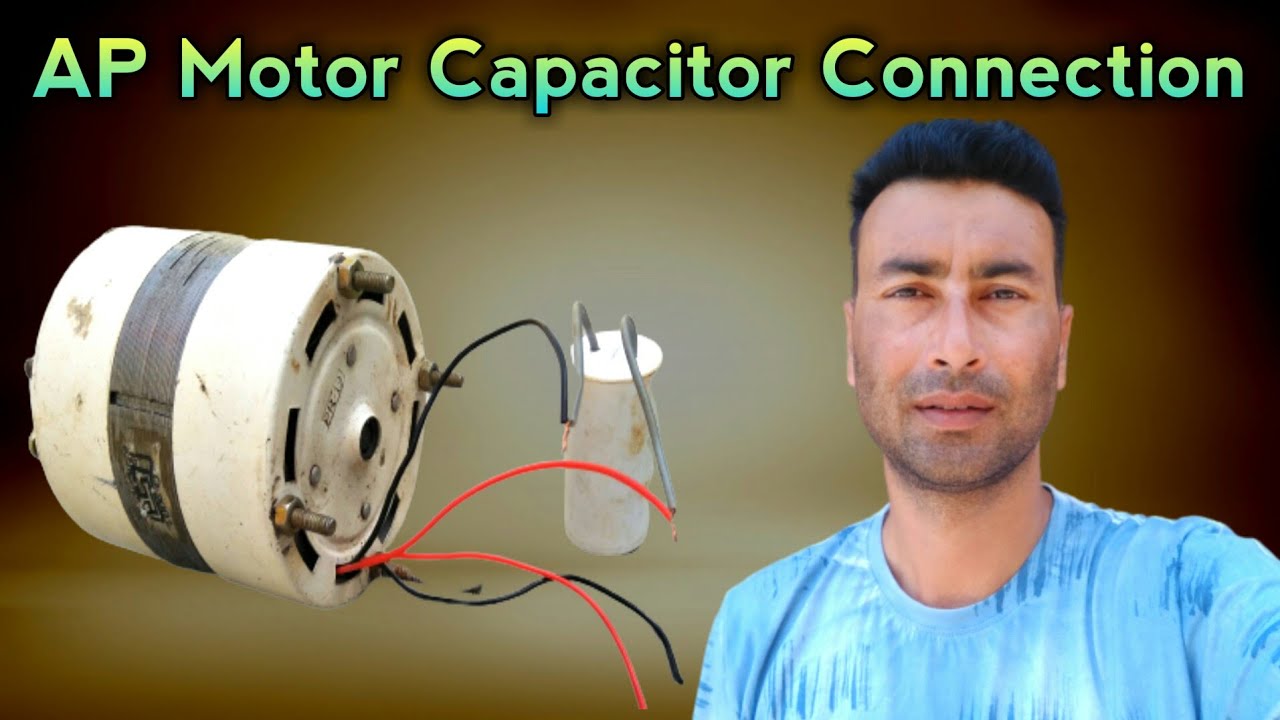 ap motor capacitor connection | ap fan winding data | AP fan connection