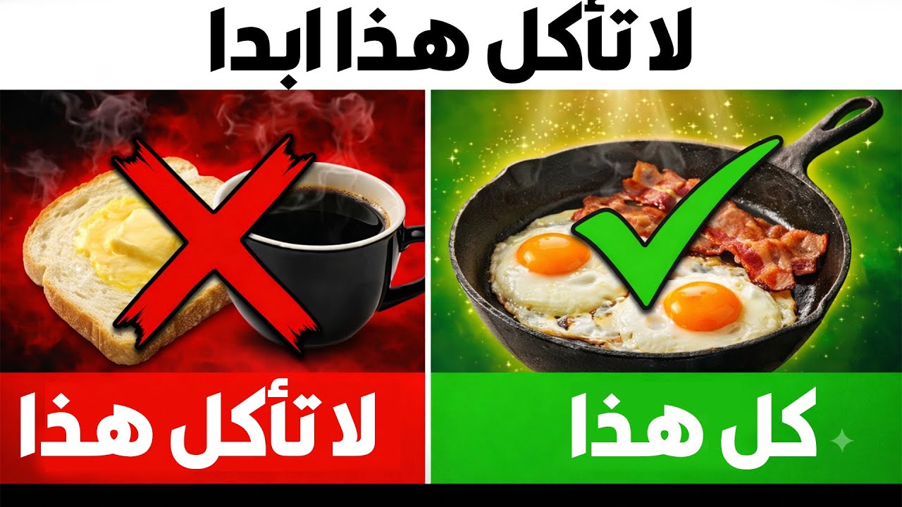 أسوأ 7 أطعمة إفطار يجب تجنبها تمامًا + أفضل 7 بدائل لها