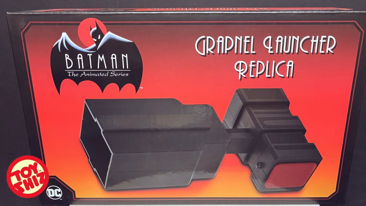 2021 Batman The Animated Series GRAPNEL LAUNCHER REPLICA by NECA Toys