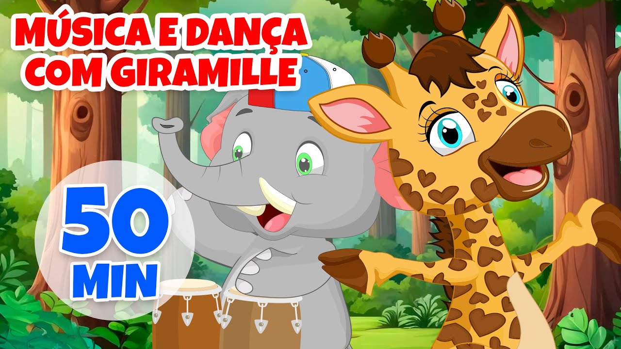 50 Minutos de M&uacute;sica e Dan&ccedil;a com Giramille: A Melhor Aventura Musical para Crian&ccedil;as!