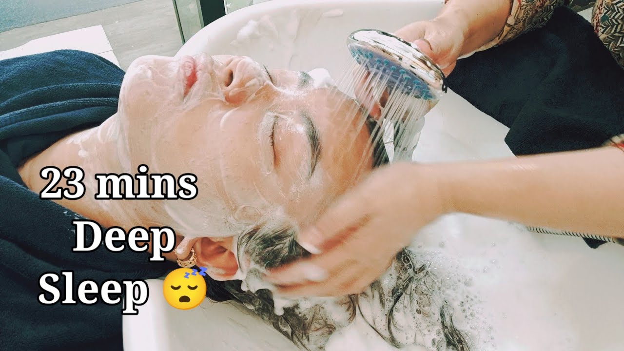#52 🧖 ASMR Stress Relief, Deep Sleep Backward Shampoo