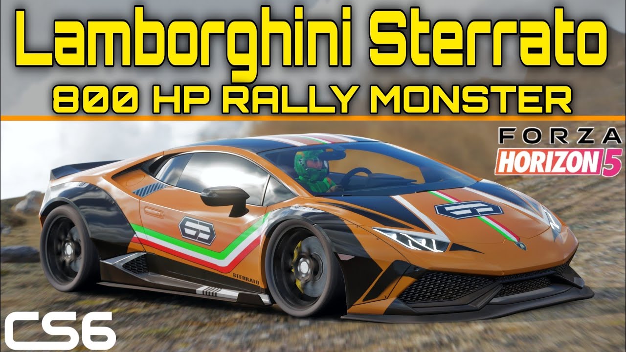Lamborghini Sterrato 800 HP Rally Monster (Huracan) - Forza Horizon 5 Rally Gameplay