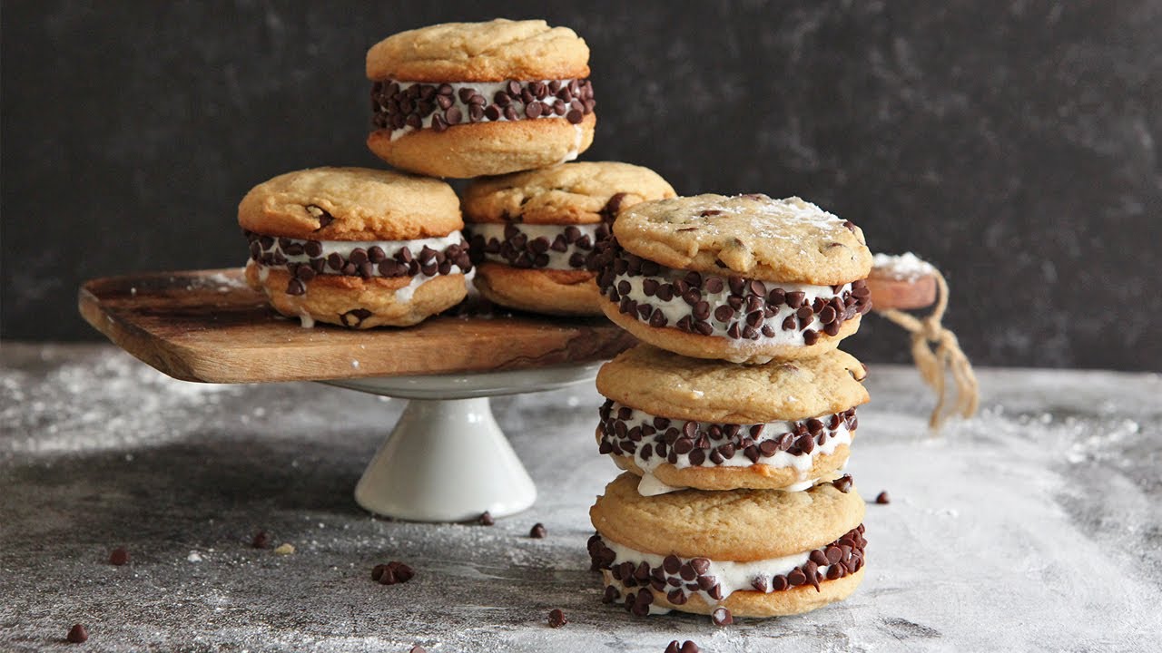 DIY Chipwich — домашние сэндвичи с мороженым и печеньем