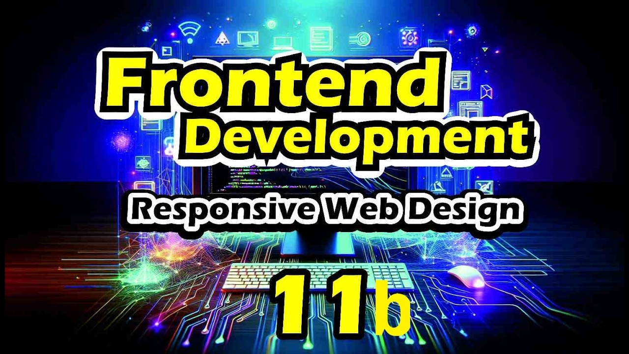Frontend Web Design Class Tutorial Video 11b