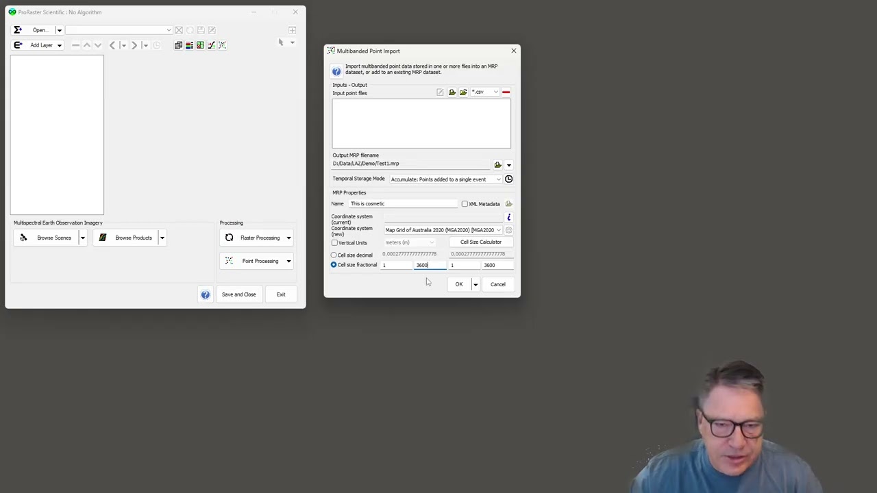 How to Import Multi-banded Point Data in ProRaster Scientific - a Deep Dive