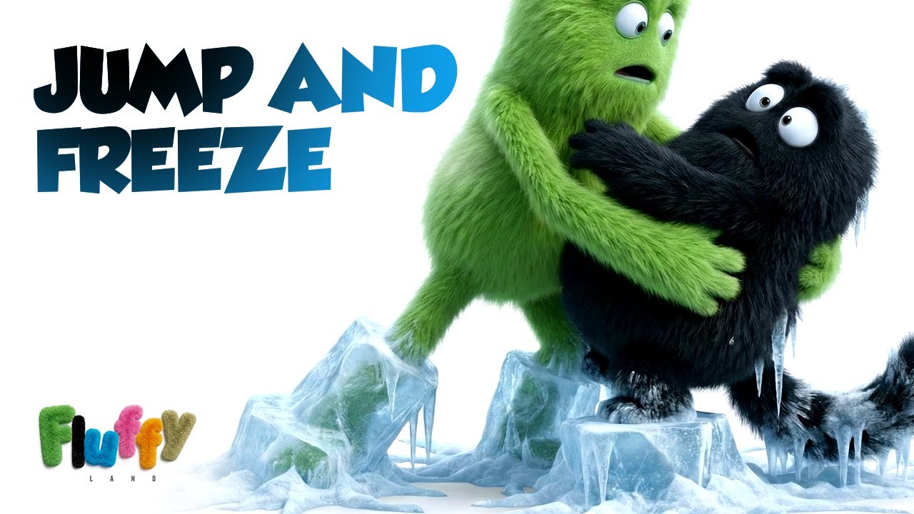 Fluffy Land | JUMP AND FREEZE – Kids Song