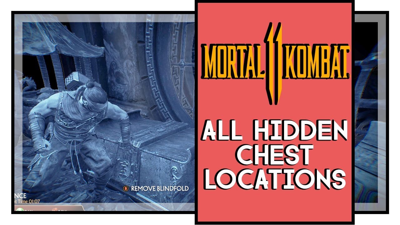 Mortal Kombat 11 All Hidden Chest Locations (Krypt)