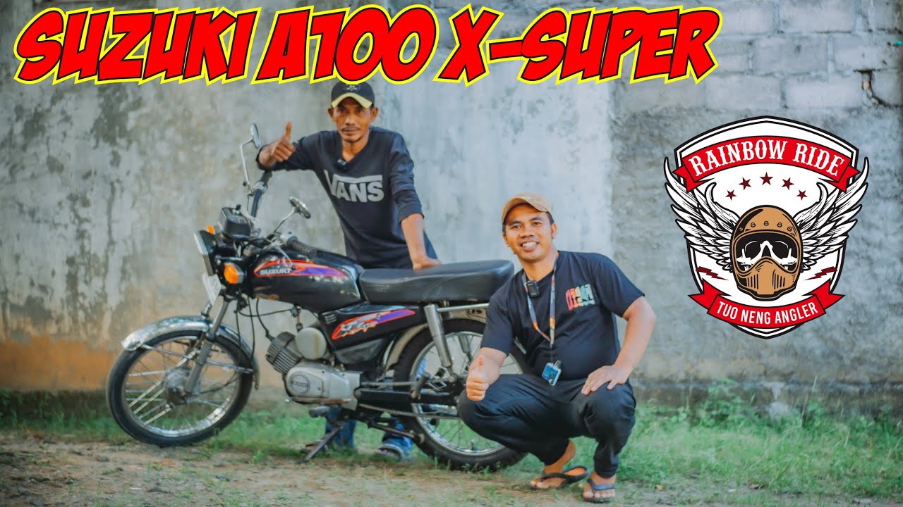 SUZUKI A100 X-SUPER 1991 punya BANG ARDI KELING JOGJA #suzukia100 #REVIEWSUZUKIA100