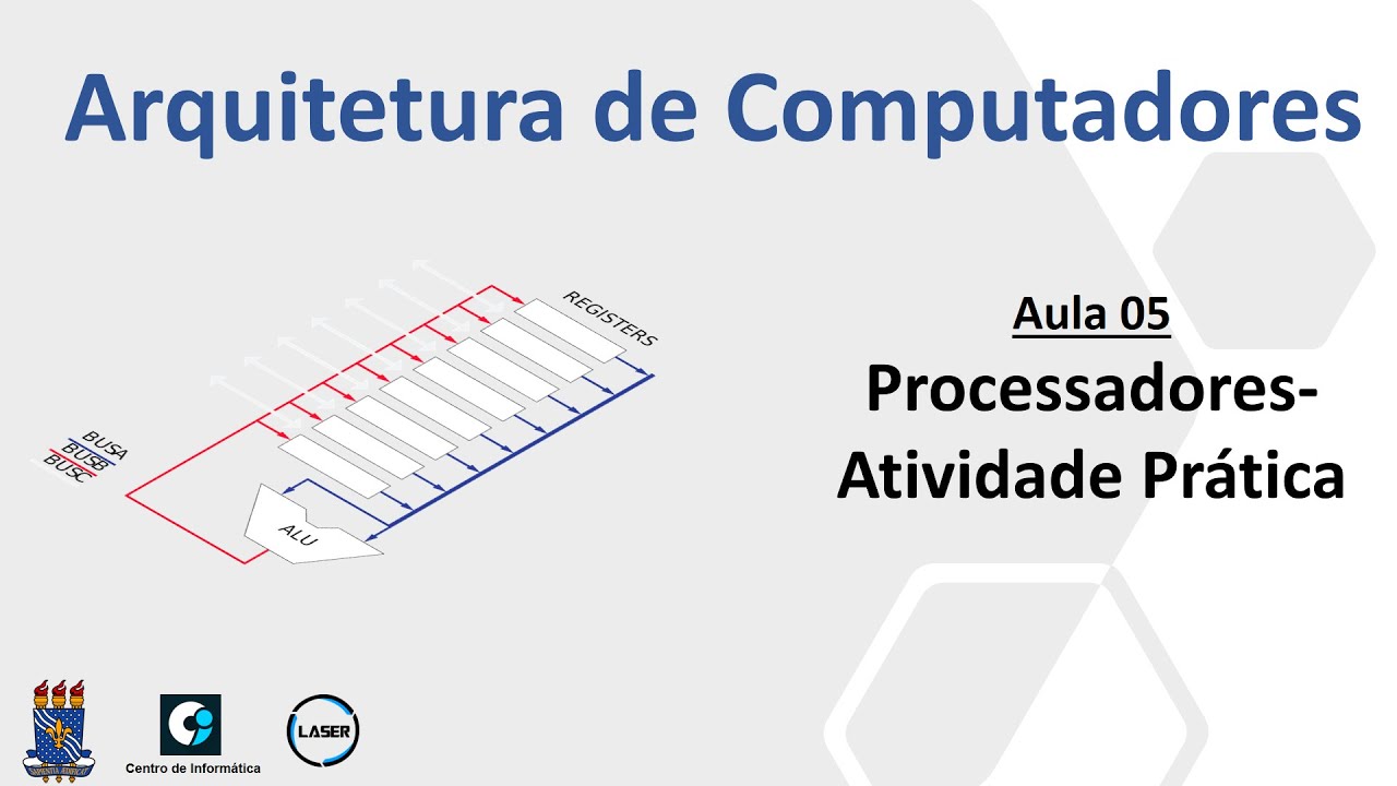 Aula 05  (live streaming - CC) - Processadores - Atividade Prática - 2024.1