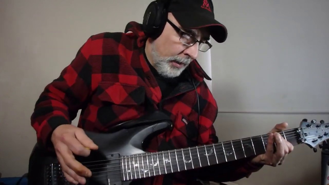 Dokken - Unchain the night- Rhythm guitar cover.