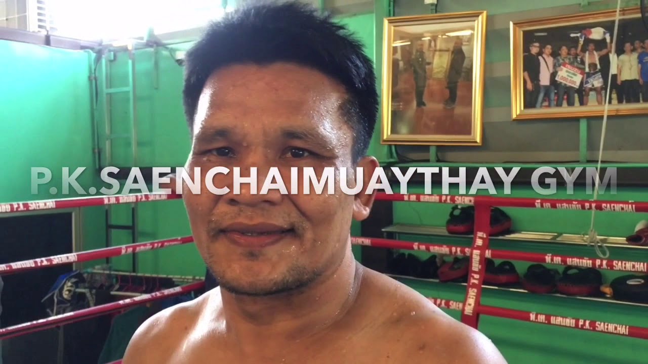 Thai boxing Trainer ANULUK P.K.Saenchaimuaythai gym